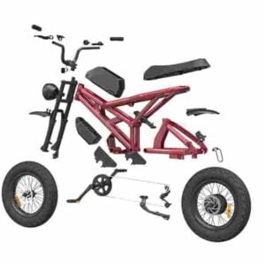Leichte faltbare E-Bikes Deutschland zu verkaufen
